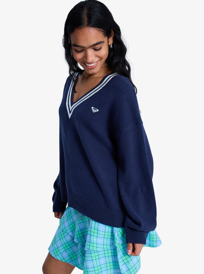 Surf School V Neck - Jumper Voor Dames