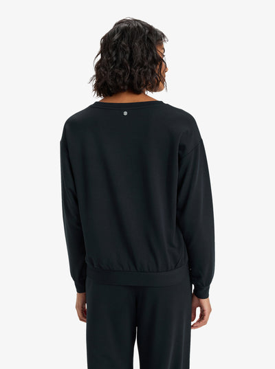 Surfing By Moonlight - Dames Surf Lifestyle Crew Sweater