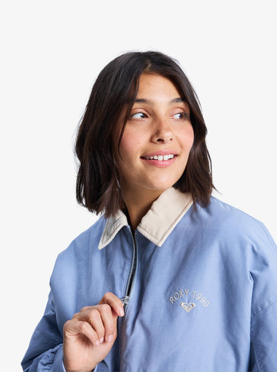 Roxy Sweet Talk - Cotton Canva Aviator Jacket for Women