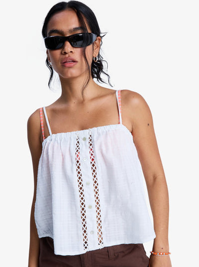 Sweetest Sky - Strappy Blouse Voor Dames
