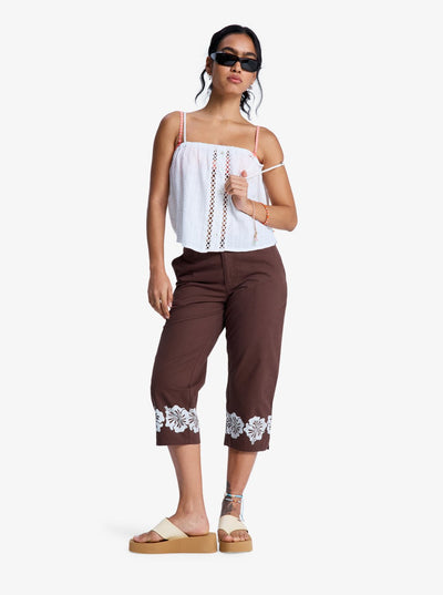 Sweetest Sky - Strappy Blouse Voor Dames