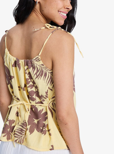 Roxy Wild Waves - Strappy Blouse For Women
