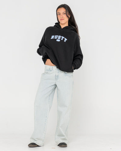 Rusty A Grade Oversized Hooded Fleece