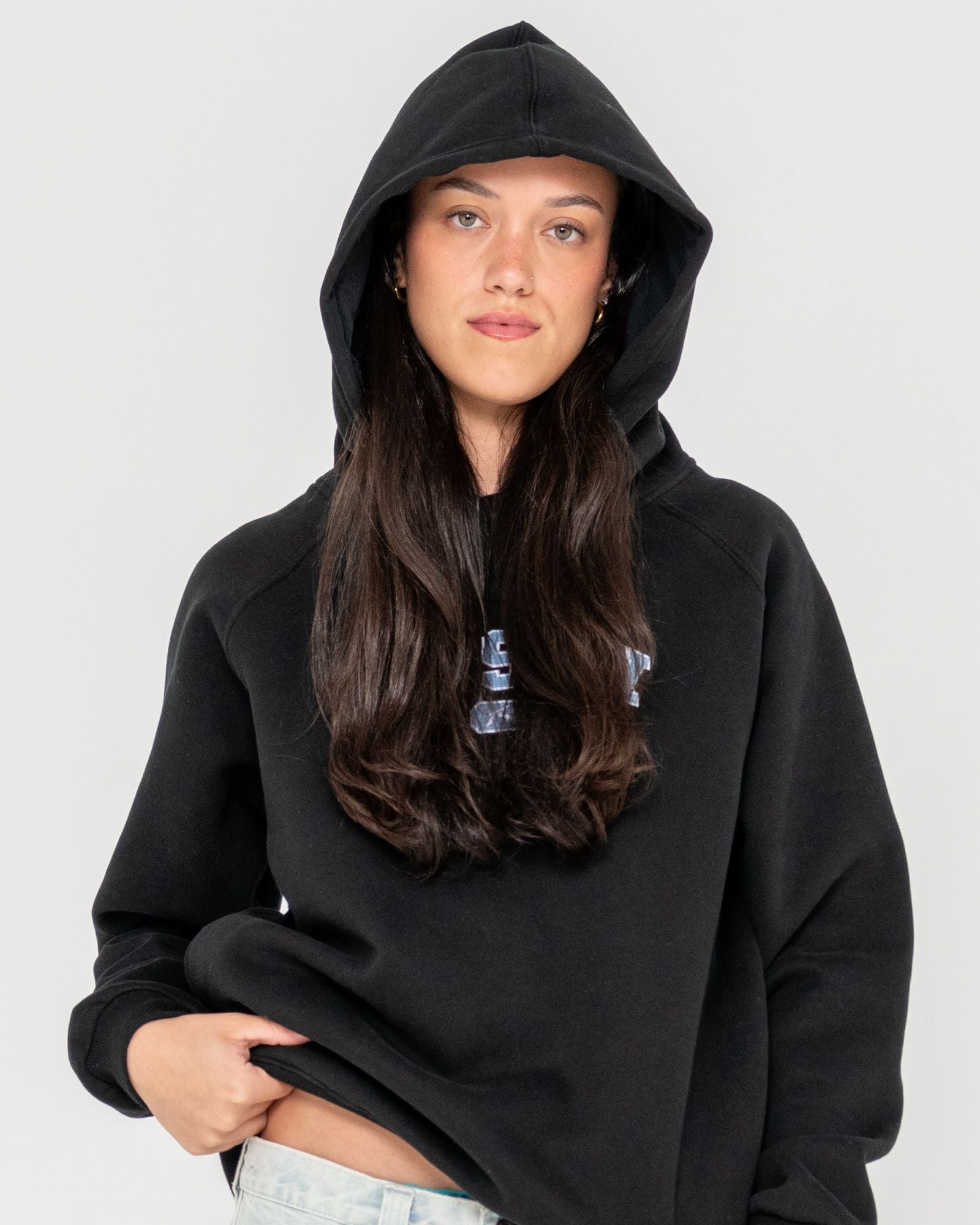 Rusty A Grade Oversized Hooded Fleece
