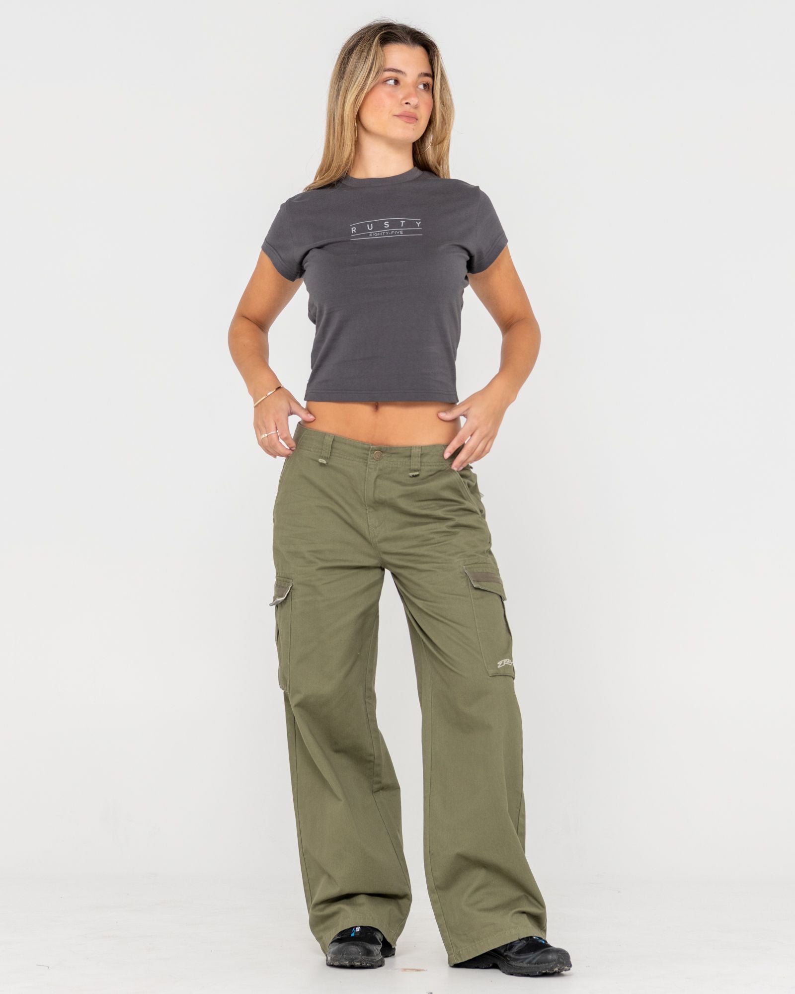 Rusty Essentials Skimmer Baby Tee