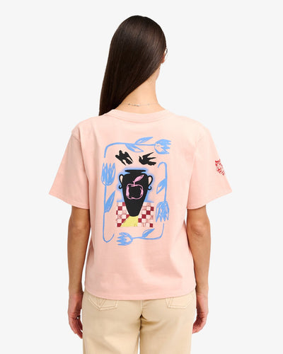 RVCA Af Love Birds Easy Tee - T-shirt mit kurzen Ärmeln Für Damen