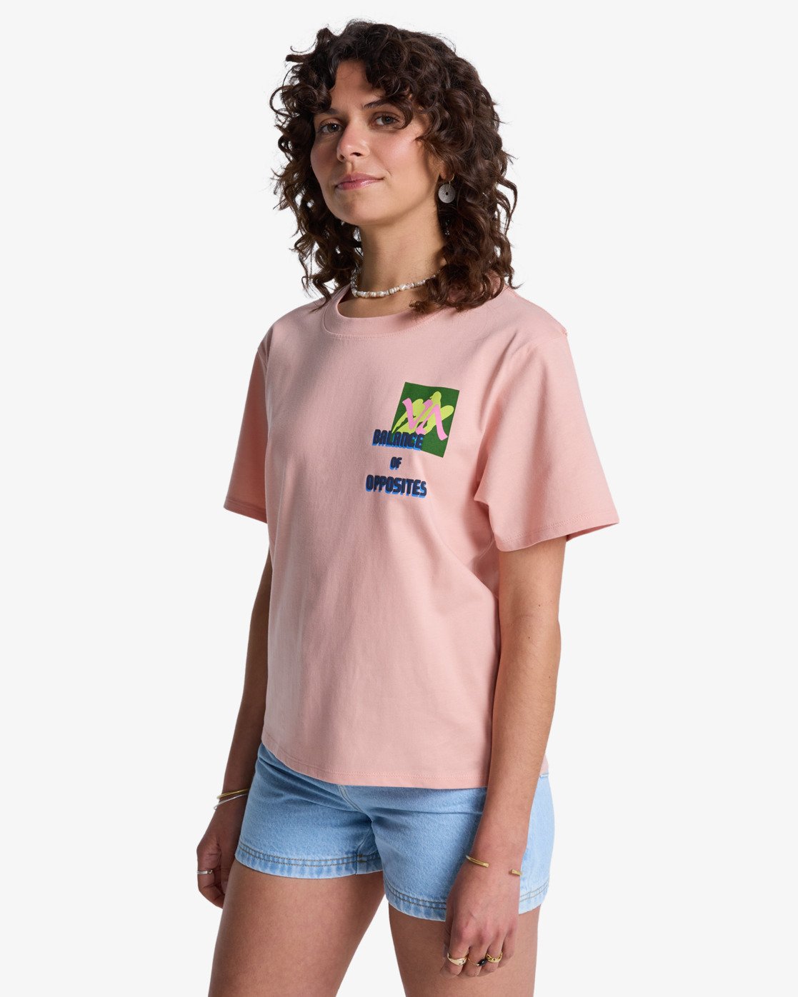 RVCA Af Love Birds Easy Tee - T-shirt mit kurzen Ärmeln Für Damen