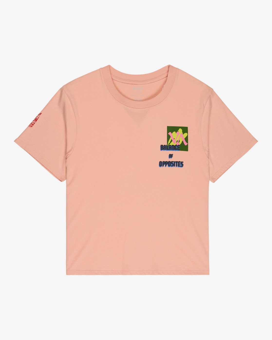 RVCA Af Love Birds Easy Tee - T-shirt mit kurzen Ärmeln Für Damen
