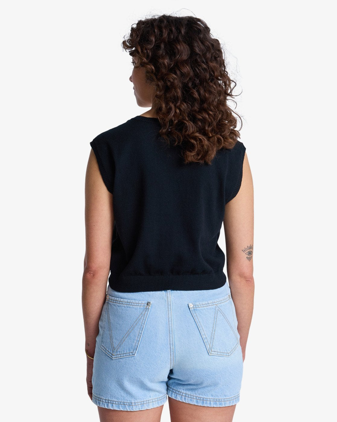 RVCA Af Tiger Sweater Tank - Knitted Vest Für Damen