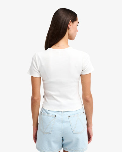 RVCA Club Rvca Rib Ss - T-Shirt for Women