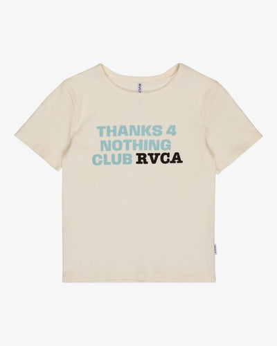 RVCA Club Rvca Rib Ss - T-Shirt for Women