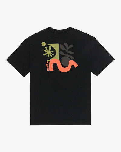 Cut Out - T-Shirt met Korte Mouwen Voor Heren