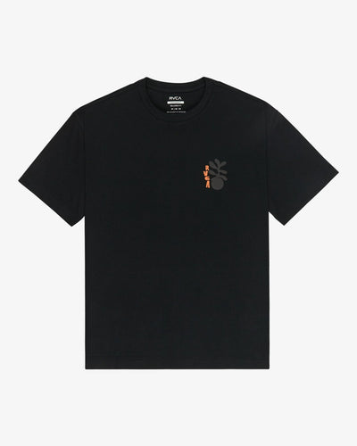 Cut Out - T-Shirt met Korte Mouwen Voor Heren