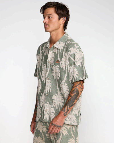 RVCA Palm Fall Ss - Short Sleeve Shirt for Men