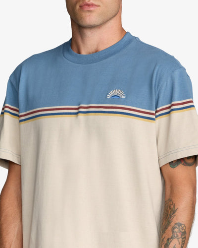 RVCA Pismo Stripe - Short Sleev T-Shirt for Men