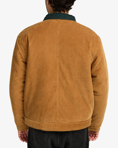RVCA Post Dayshift Cord - Jacket With Flannel Lining for Men