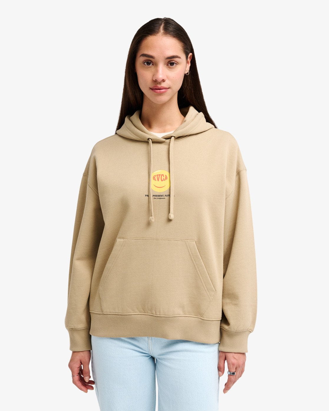 Rvca Smiley Hoodie - Hoodie Für Damen