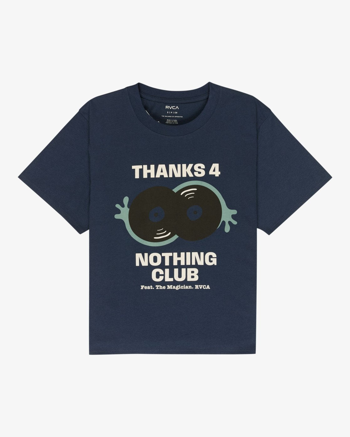 RVCA Thanks For Easy Tee - T-shirt mit kurzen Ärmeln Für Damen