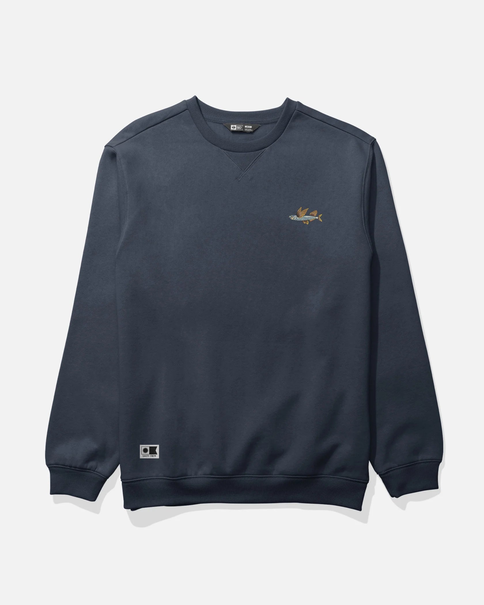 Salty Crew Worn In Crew Fleece Sweater for Men
