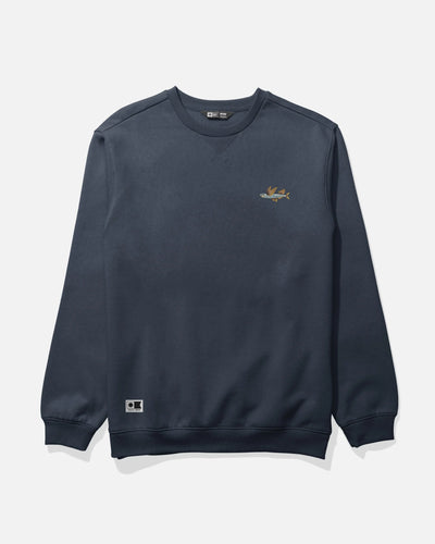 Salty Crew Worn In Crew Fleece Sweater for Men