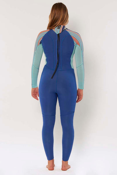 3/2mm Summer Seas Back Zip - Dames Wetsuit