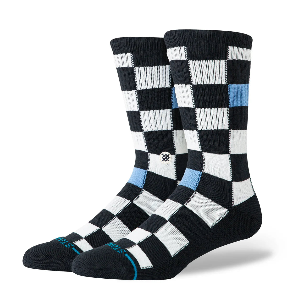 Stance Chef Check Crew Sock