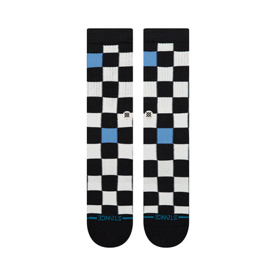Stance Chef Check Crew Sock