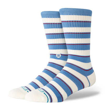 Striped It Crew Sock