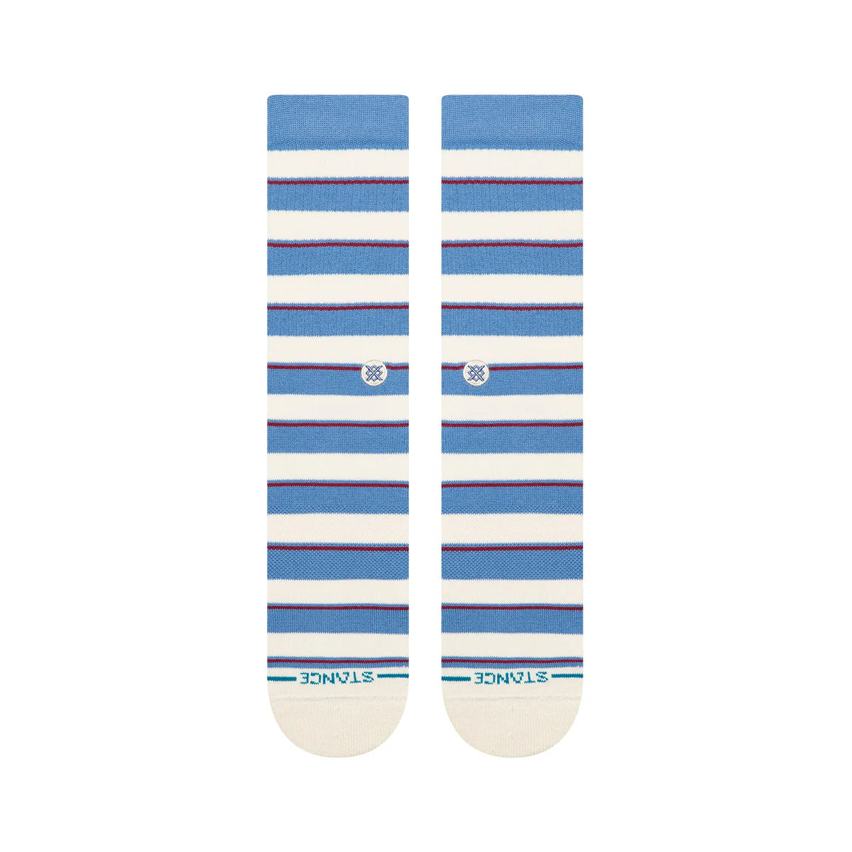 Striped It Crew Sock