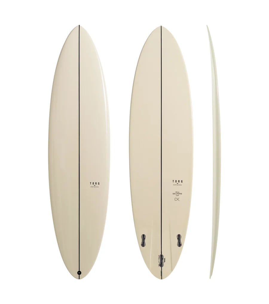 Torq Delpero Twin TEC - FCS II - 3 Fin