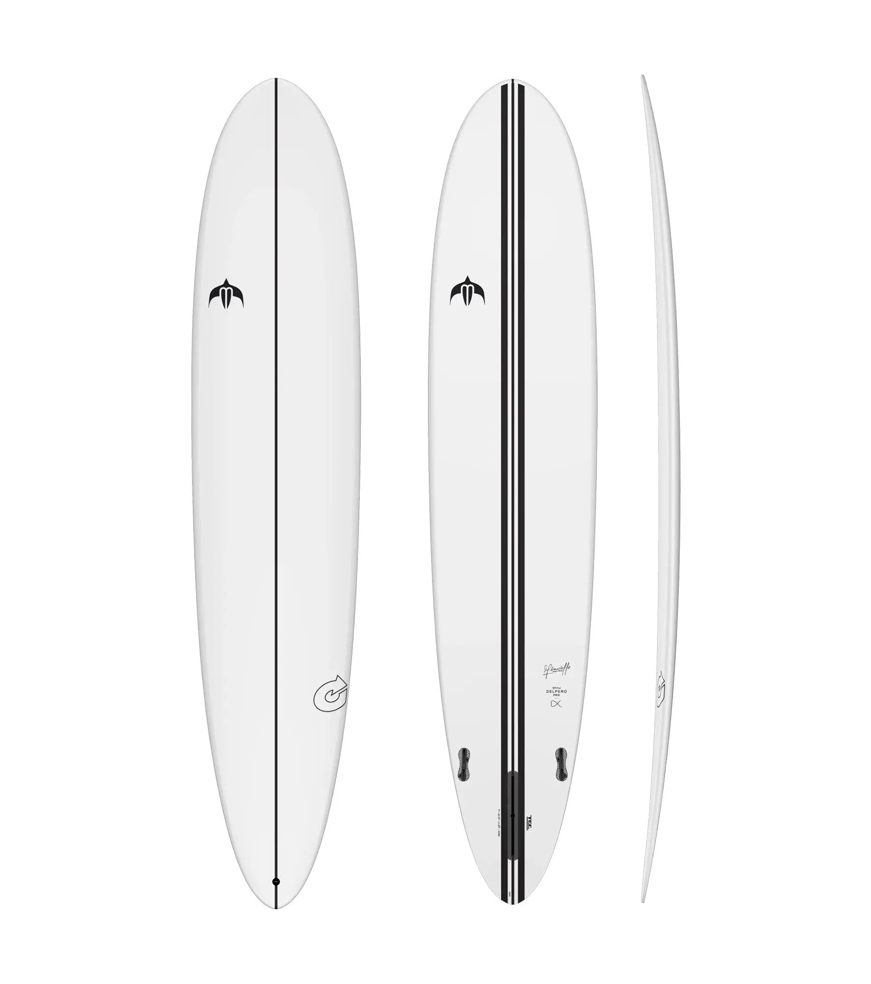TEC Delpero - FCSII - Longboard Surfboard