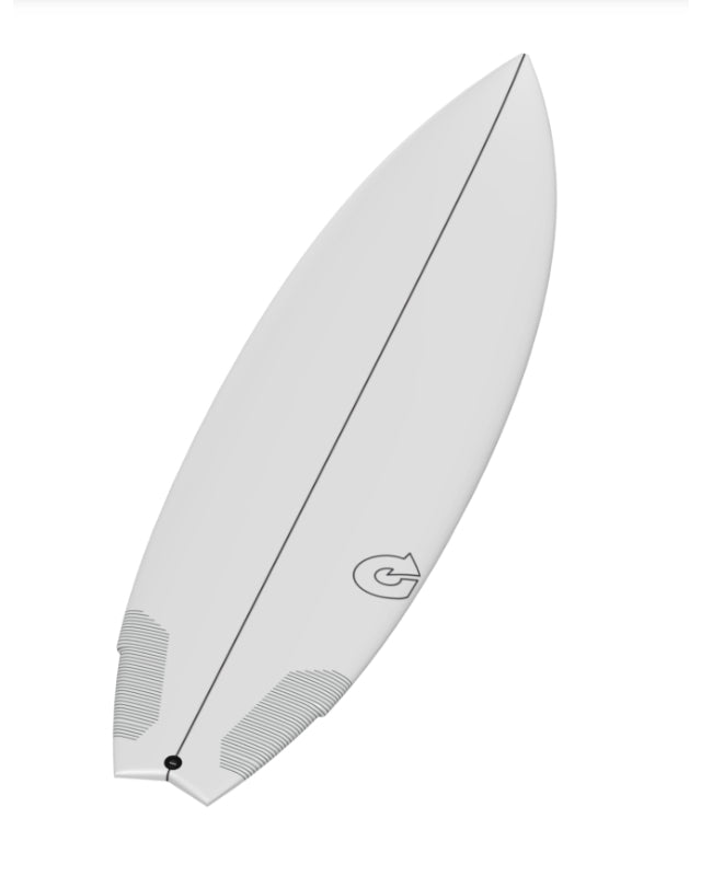 Torq TEC Go Kart - Hybrid surfboard - FSC II - 5 FIN