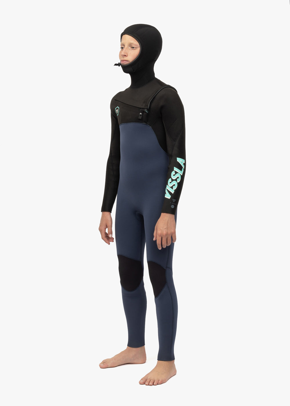 Vissla 7 Seas 5/4/3mm Full Hooded Chest Zip - Boys Winter