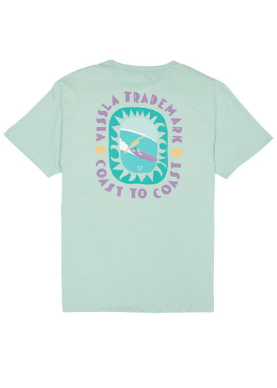 Vissla Coast to Coast Eco Short Sleeve T-shirt For Men