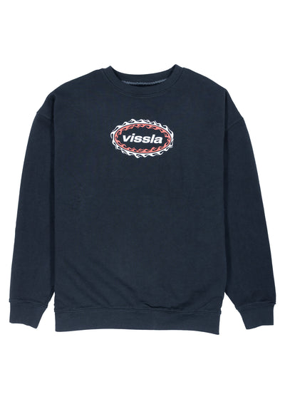 Red Hot Eco - Fleece Crewneck Sweater Voor Heren