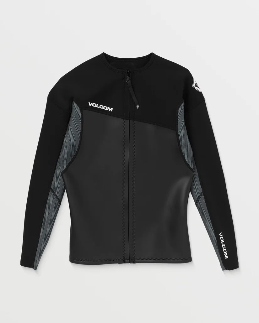 Volcom 1.5Mm Front Zip Neoprene Top