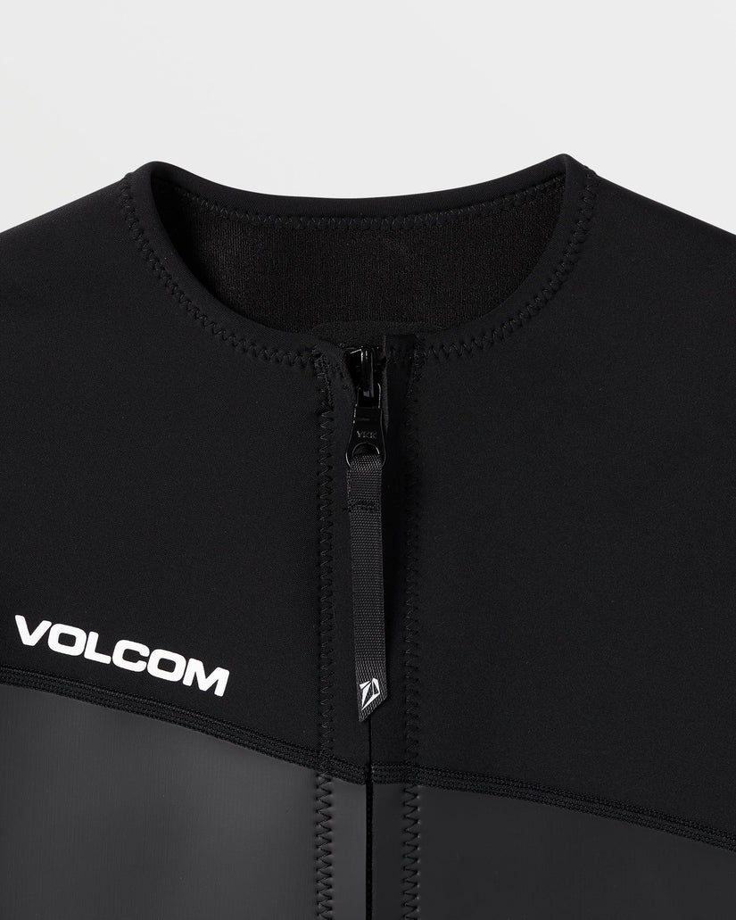 Volcom 1.5Mm Front Zip Neoprene Top