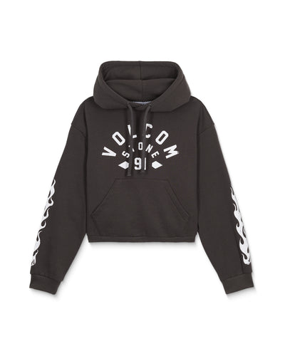 Volcom 1991 Mini Hoodie - Womens Skate Lifestyle Pullover Fleece Hoodie