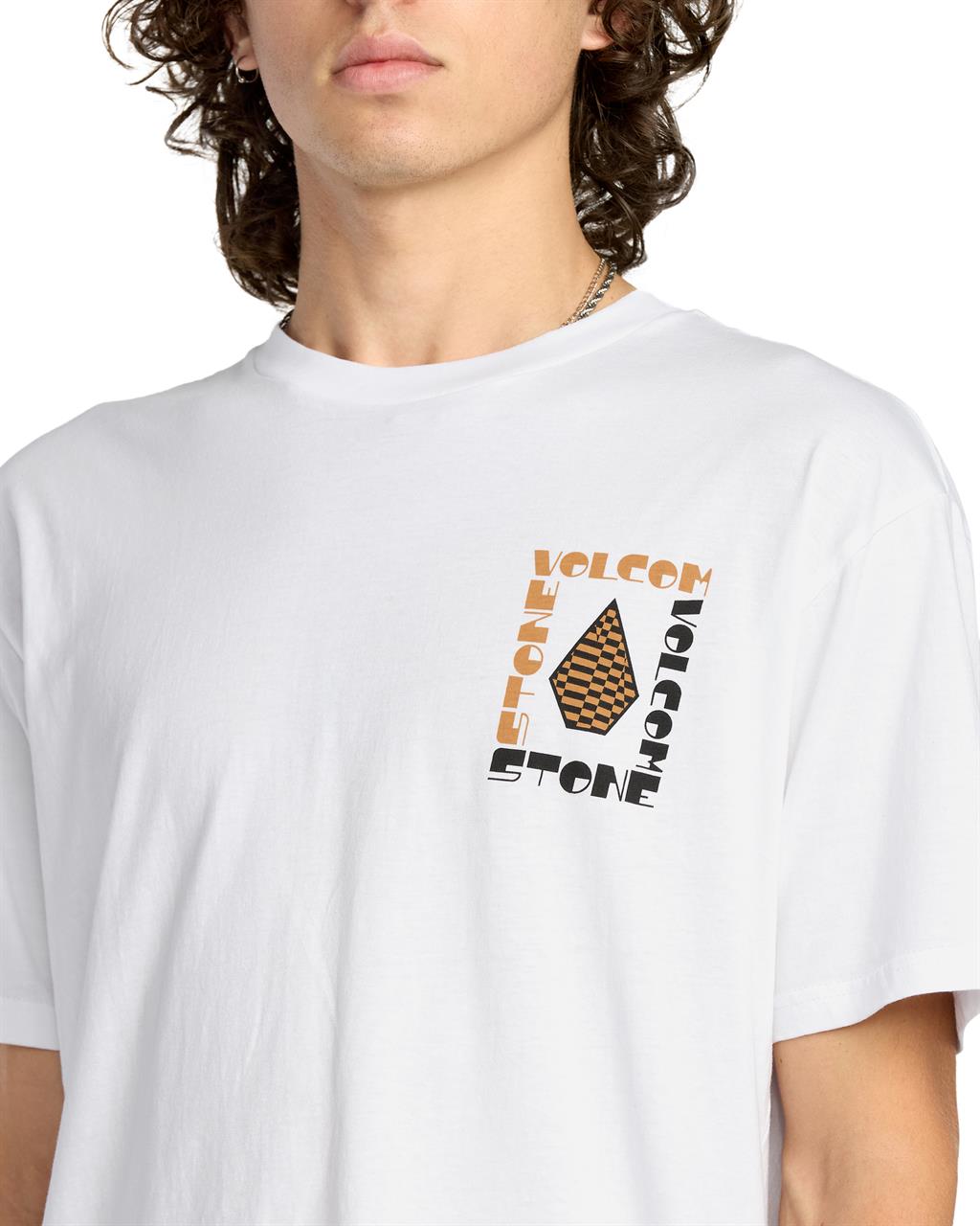 Cornerstone - Heren Skate Lifestyle T-shirt met korte mouwen en slim fit