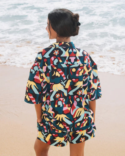 Featured Artist Bruno Lucas Womens Shorts