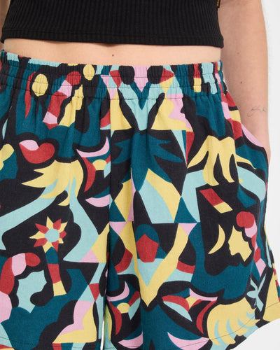 Featured Artist Bruno Lucas Womens Shorts