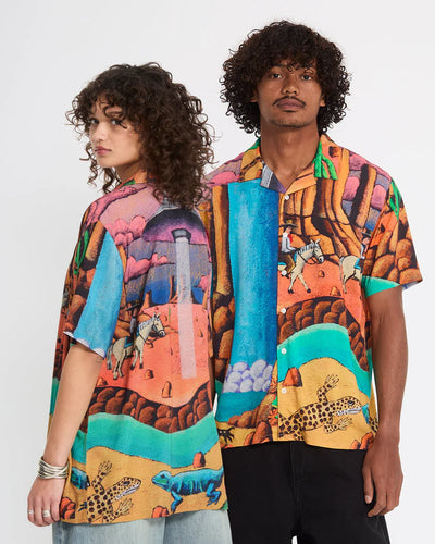 Featured Artist Mickey Mason Mens Short Sleeve Blo