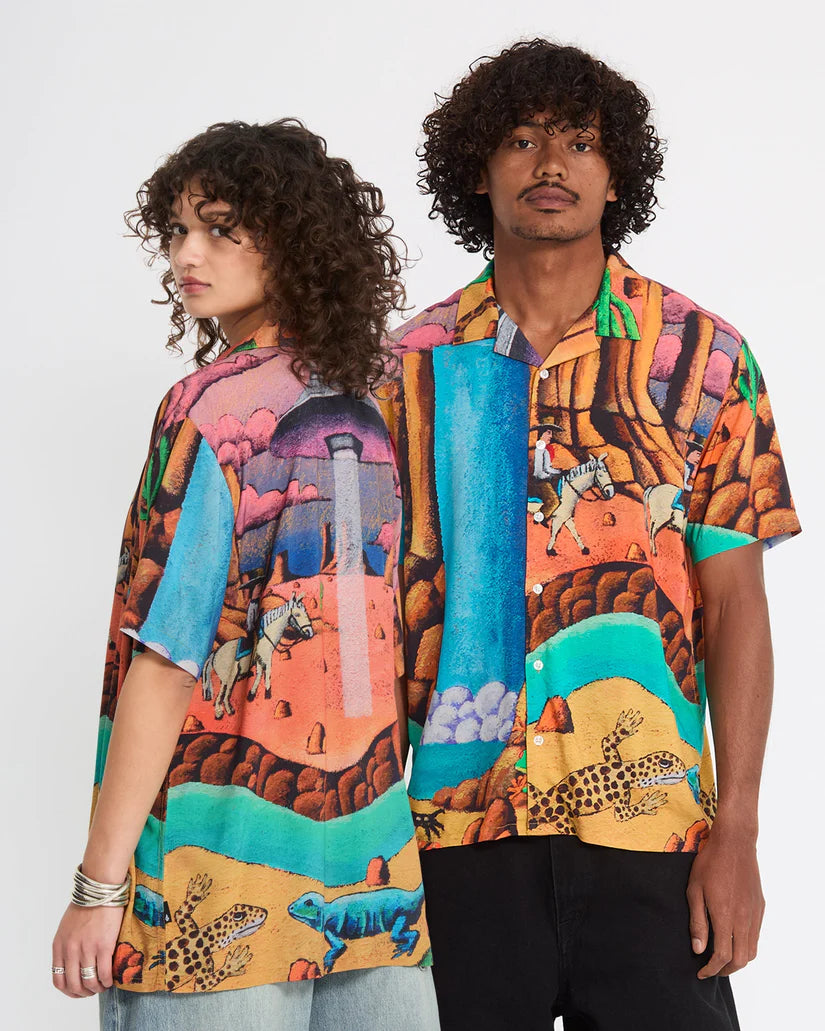 Featured Artist Mickey Mason Mens Short Sleeve Blo