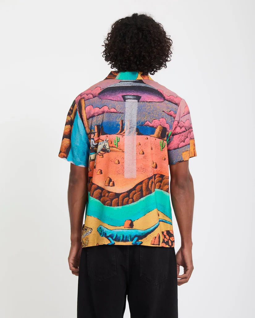 Featured Artist Mickey Mason Mens Short Sleeve Blo