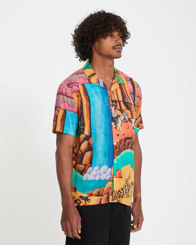 Featured Artist Mickey Mason Mens Short Sleeve Blo