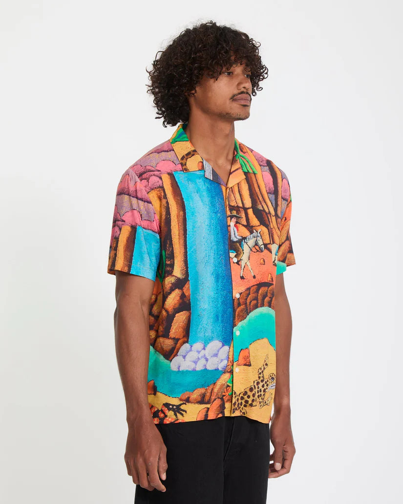 Featured Artist Mickey Mason Mens Short Sleeve Blo