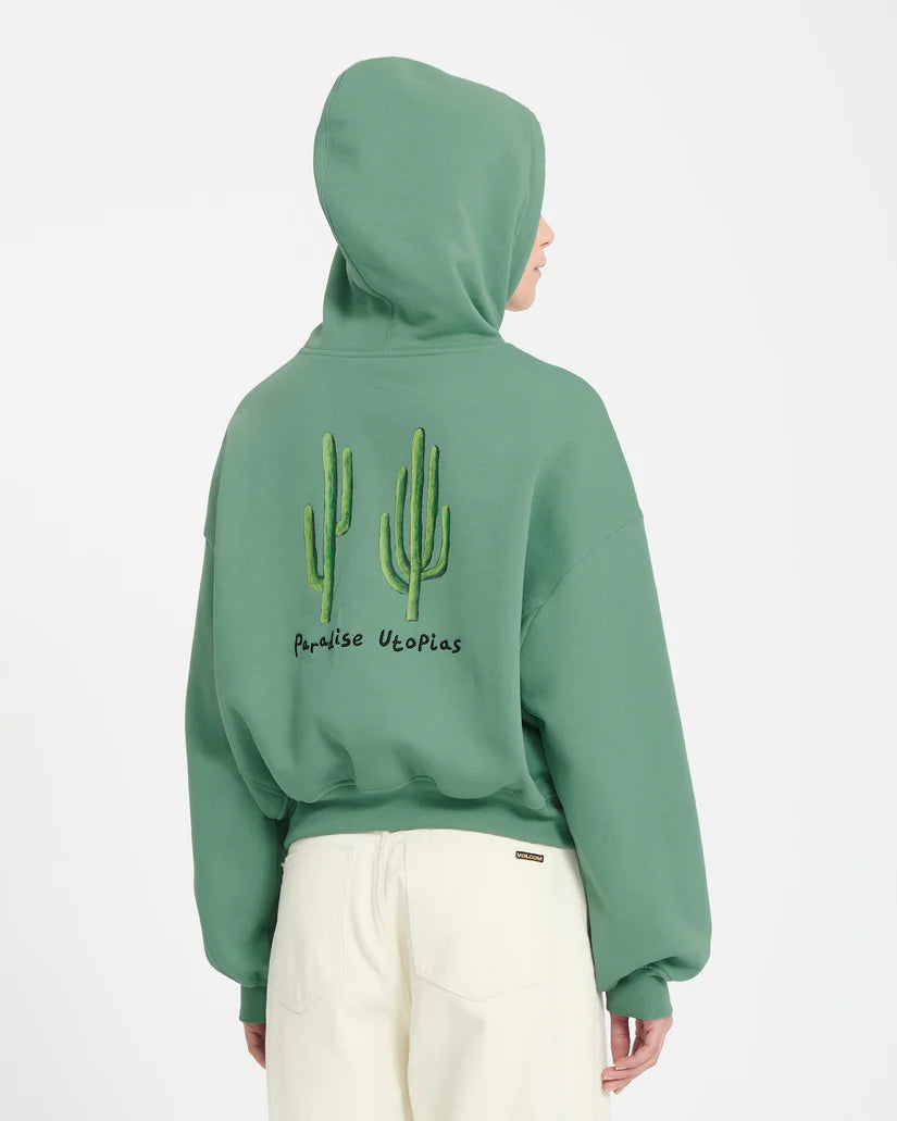 Volcom Featured Artist Mickey Mason Womens Fleece Hoodie