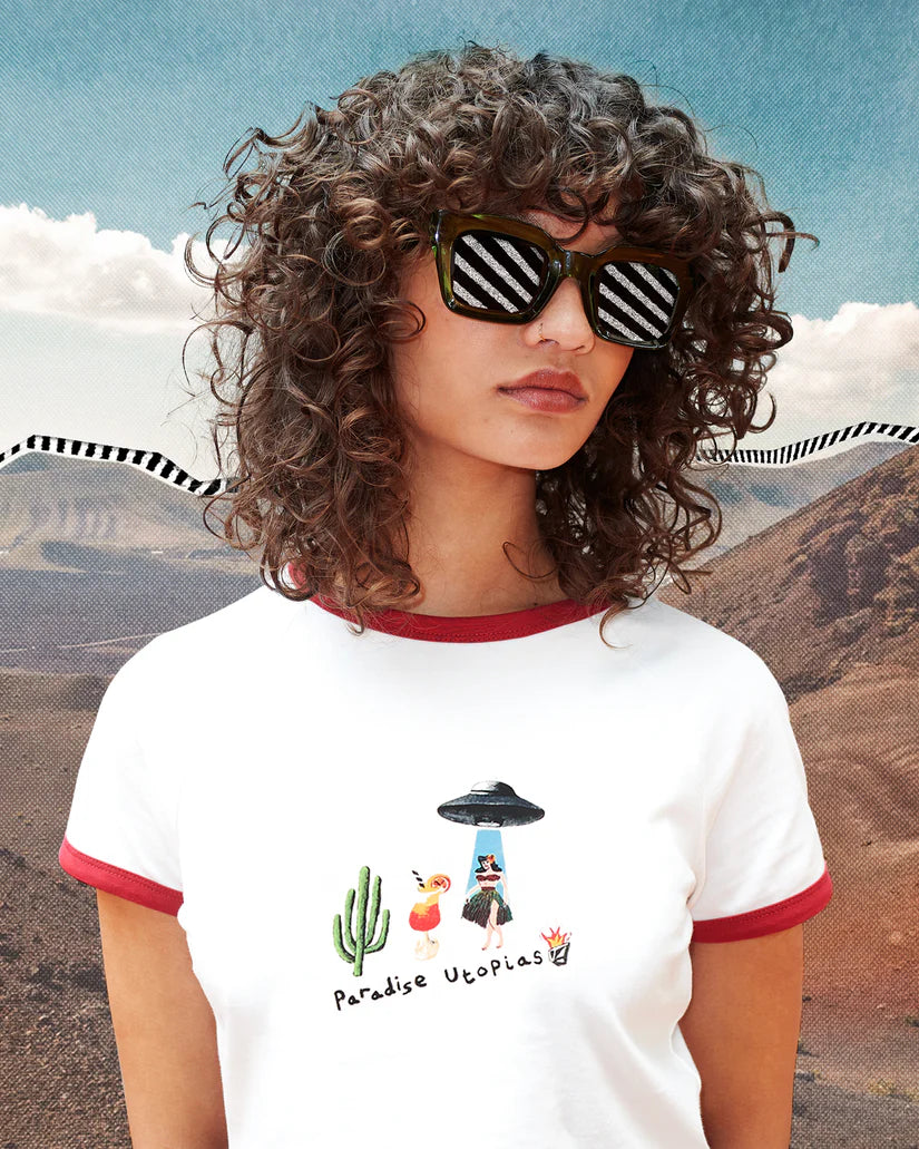 Volcom Featured Artist Mickey Mason Womens Short Sleeve t