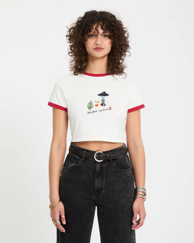 Volcom Featured Artist Mickey Mason Womens Short Sleeve t