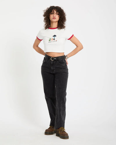 Volcom Featured Artist Mickey Mason Womens Short Sleeve t